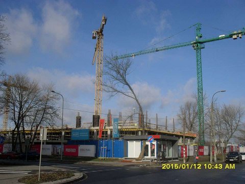 Osiedle Praha #1 - Grochów - kronika budowy styczeń 2015